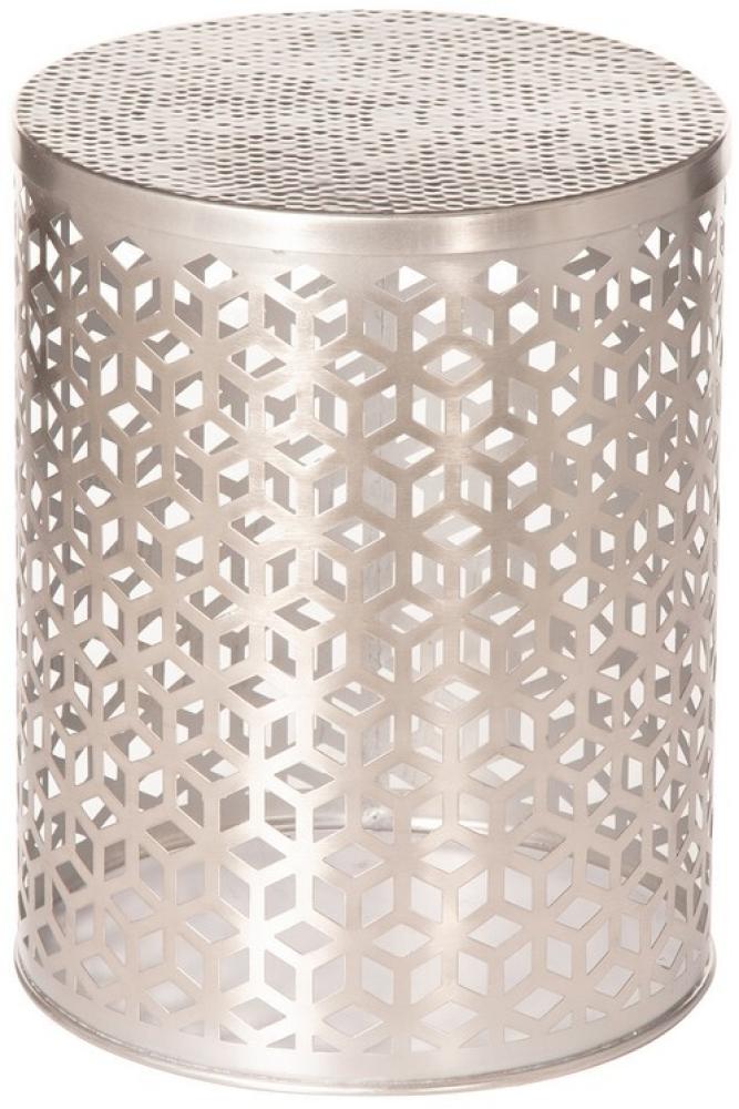 Dekoria Beistelltisch Fabia 46cm silver Bild 1