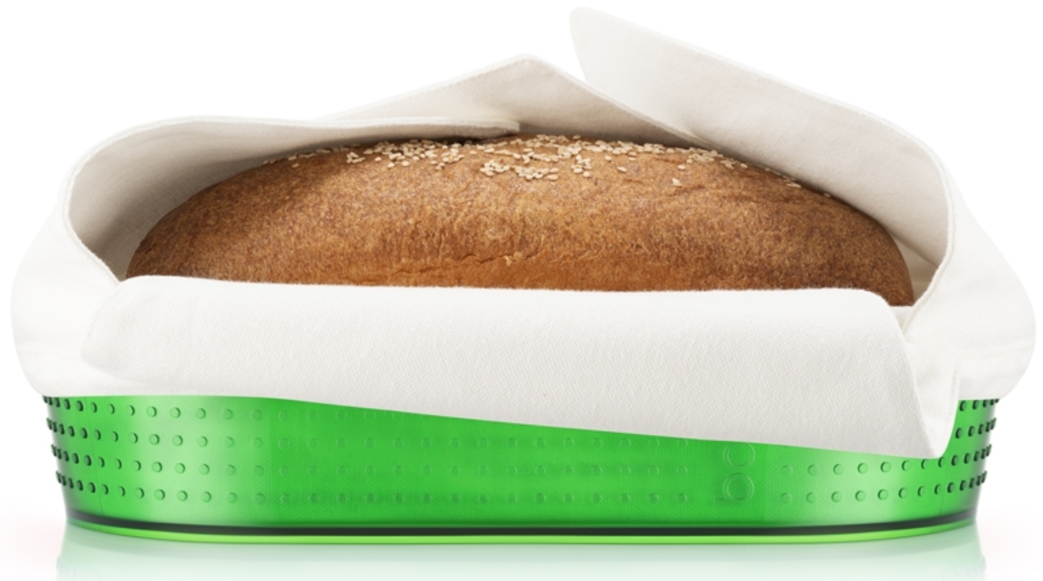 Bodum Brotkorb Bistro Transparent green Bild 1