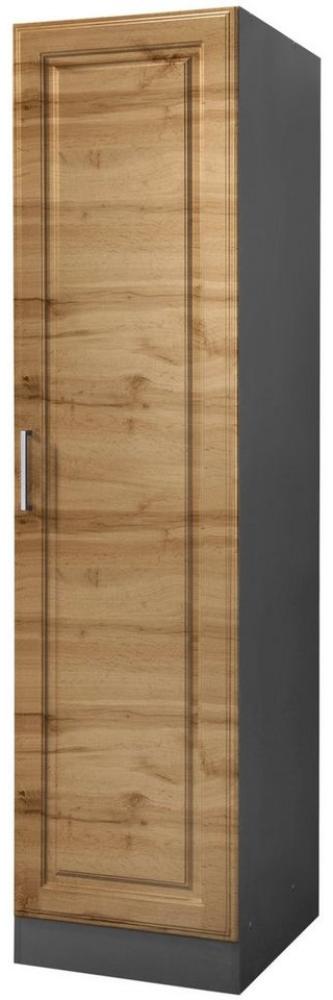 KOCHSTATION Seitenschrank KS-Stockholm hochwertige MDF-Fronten, 50 cm breit, 200 cm hoch, viel Stauraum Bild 1