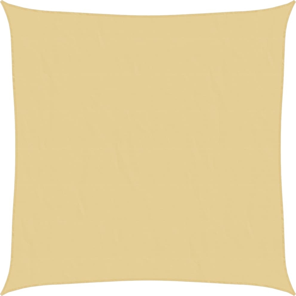 vidaXL Sonnensegel Sandfarbe 4x4 m 100% Polyester Oxford 4000412 Bild 1