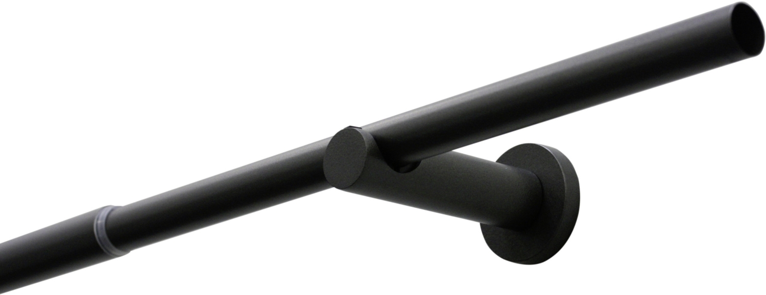 Gardinia Gardinenstangen-Set Sol Ø 16-19 mm schwarz 190-340 cm Bild 1