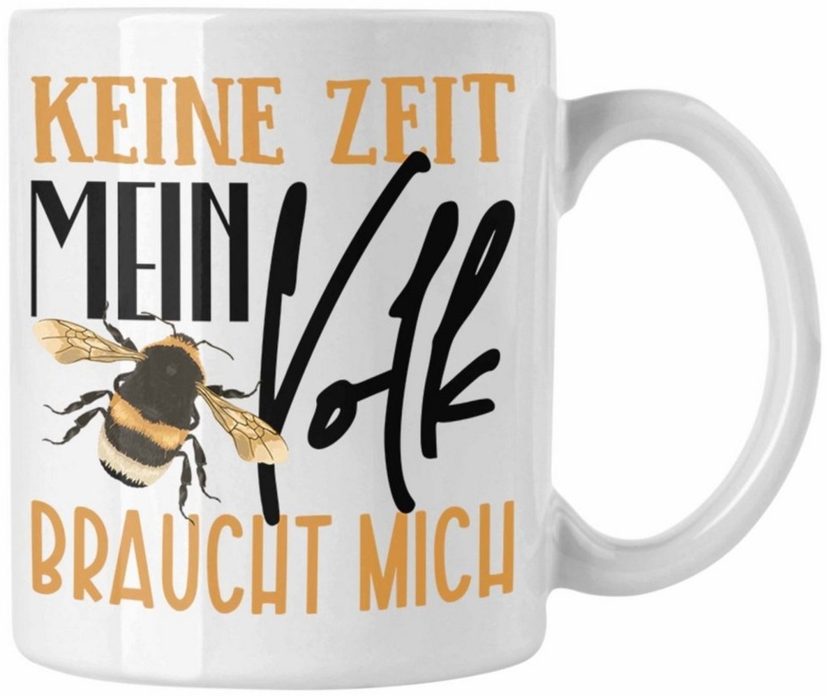 Trendation Tasse Trendation - Imker Tasse Geschenk Imkerei Lustiger Spruch Keine Zeit M Bild 1