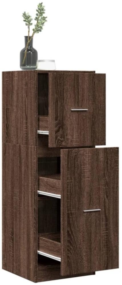 vidaXL Apothekerschrank Eichen-Optik 40x41x118 cm Holzwerkstoff 855202 Bild 1