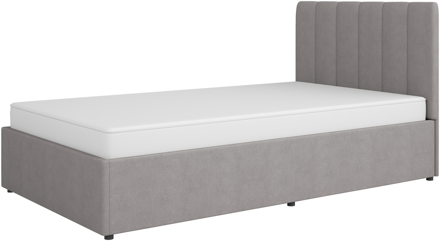 Polsterbett Mossa MO12 (Farbe: Cloud 82) Bild 1