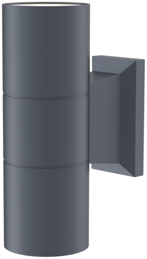 Maytoni Wandleuchte Bowery, Grau, 2 flg, 50 W, 11,5x18 cm (BxH) Bild 1