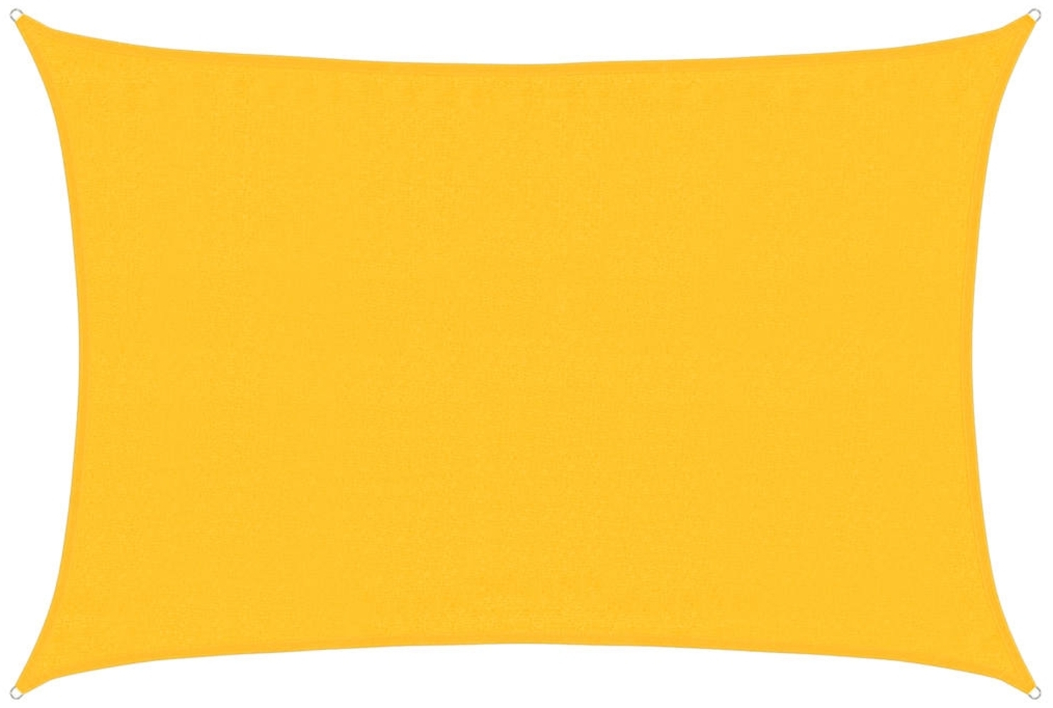 vidaXL Sonnensegel 160 g/m² Rechteckig Gelb 3,5x5 m HDPE 311572 Bild 1