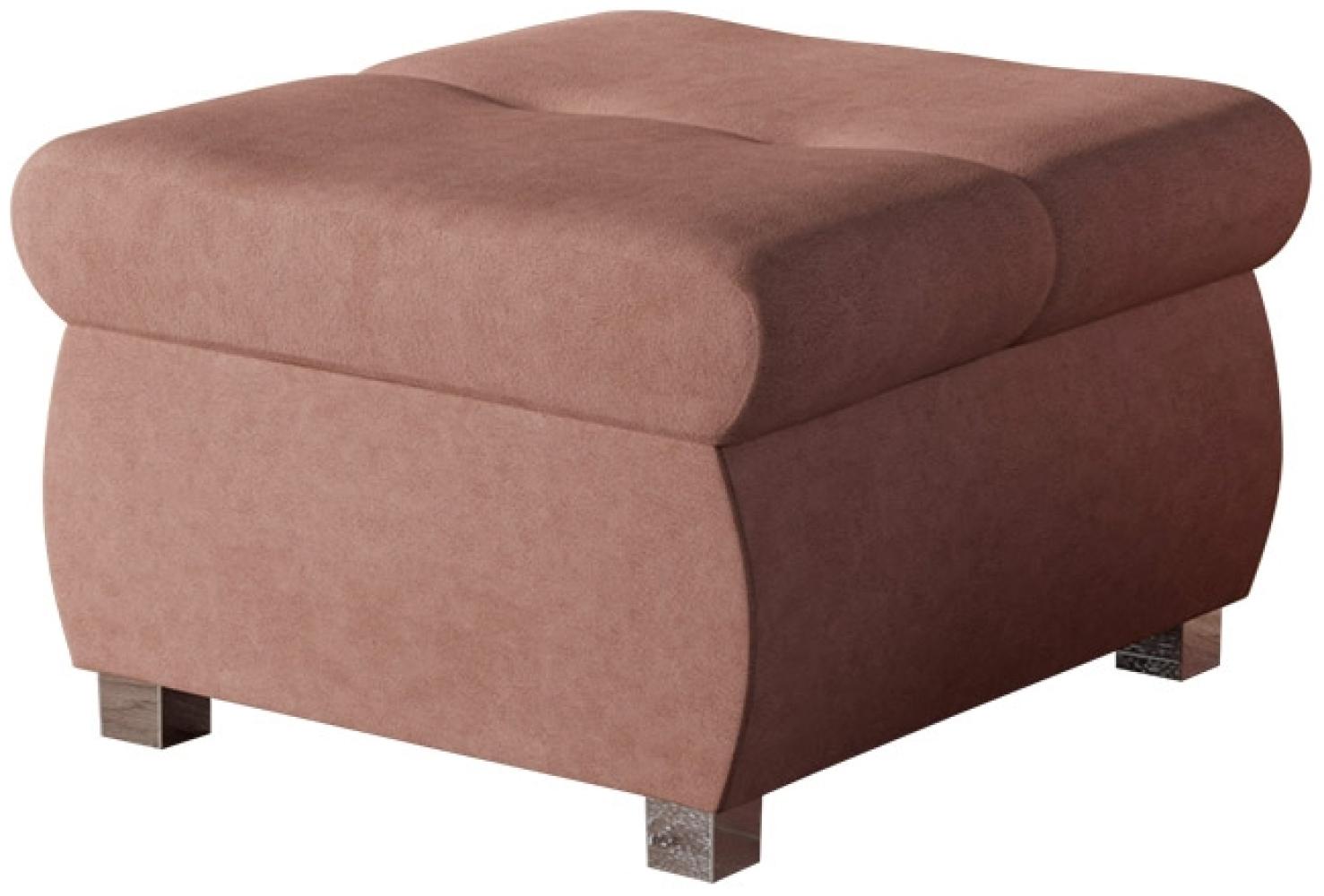 Polsterhocker Orkan Klein (Farbe: Uttario Velvet 2955) Bild 1