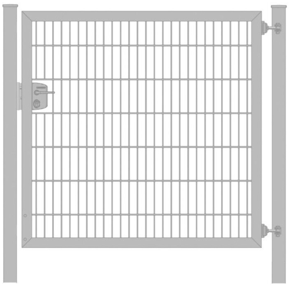 Gartentor / Zauntür Premium Plus 8/6/8 für Stabmattenzaun Verzinkt Breite 150cm x Höhe 160cm Bild 1