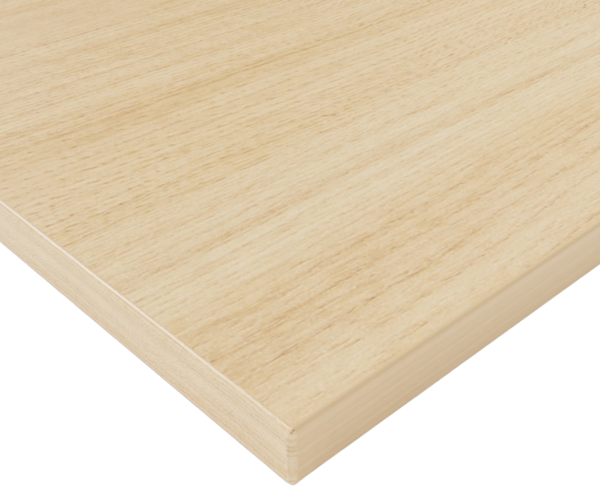 Bisley Tischplatte 120x60 cm in Kendal Eiche, Schreibtischplatte aus Holz, Holzplatte, Spanplatte kratzfest beschichtet mit ABS-Kante für DIY Homeoffice Schreibtisch & mehr, DT25-1206-018 Bild 1