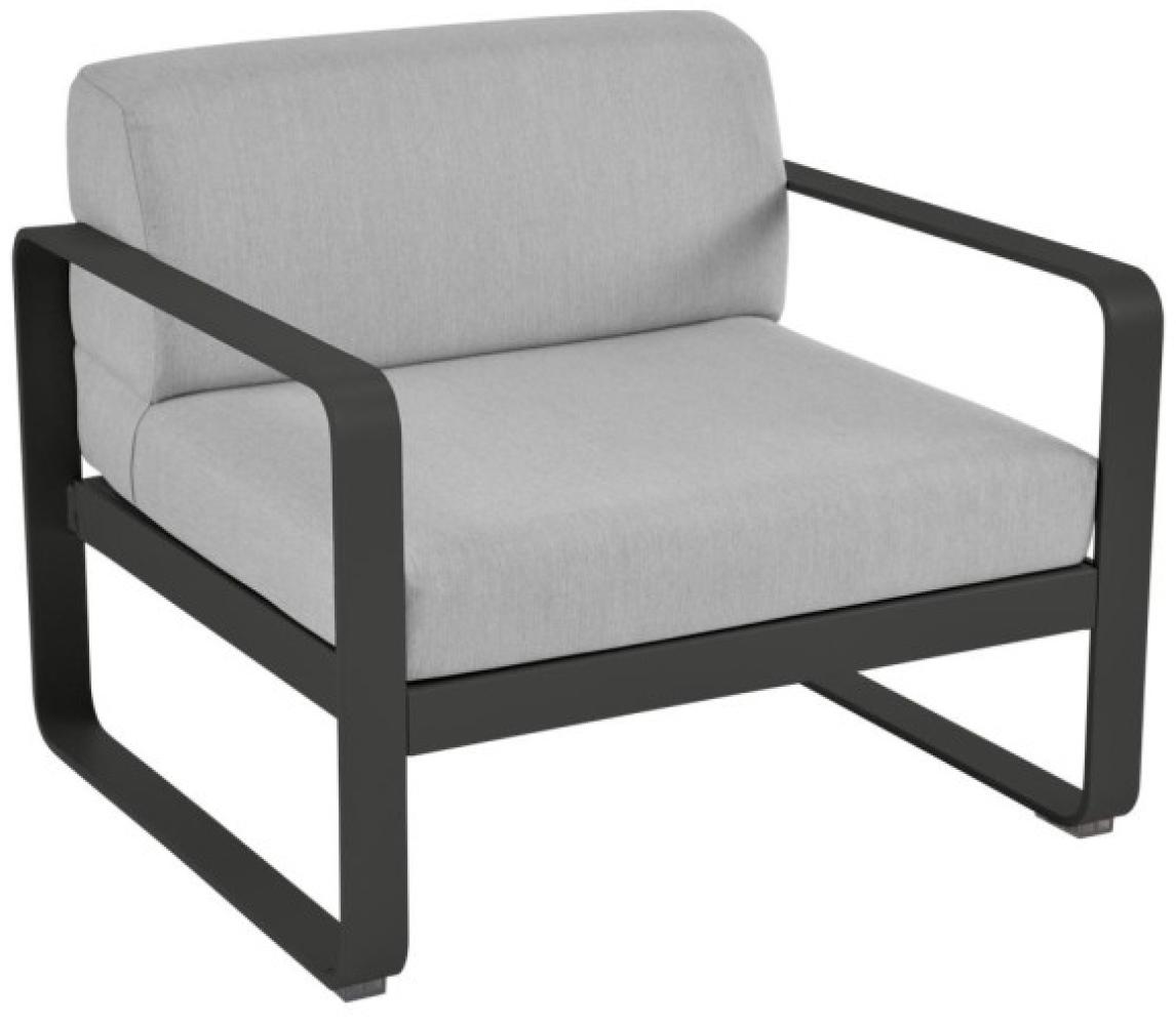 Bellevie Lounge-Sessel Outdoor 42 Lakritze 79 Flanellgrau Bild 1