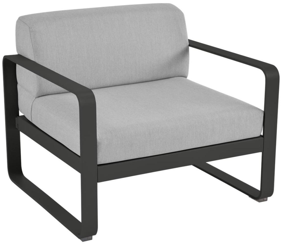 Bellevie Lounge-Sessel Outdoor 42 Lakritze 79 Flanellgrau Bild 1