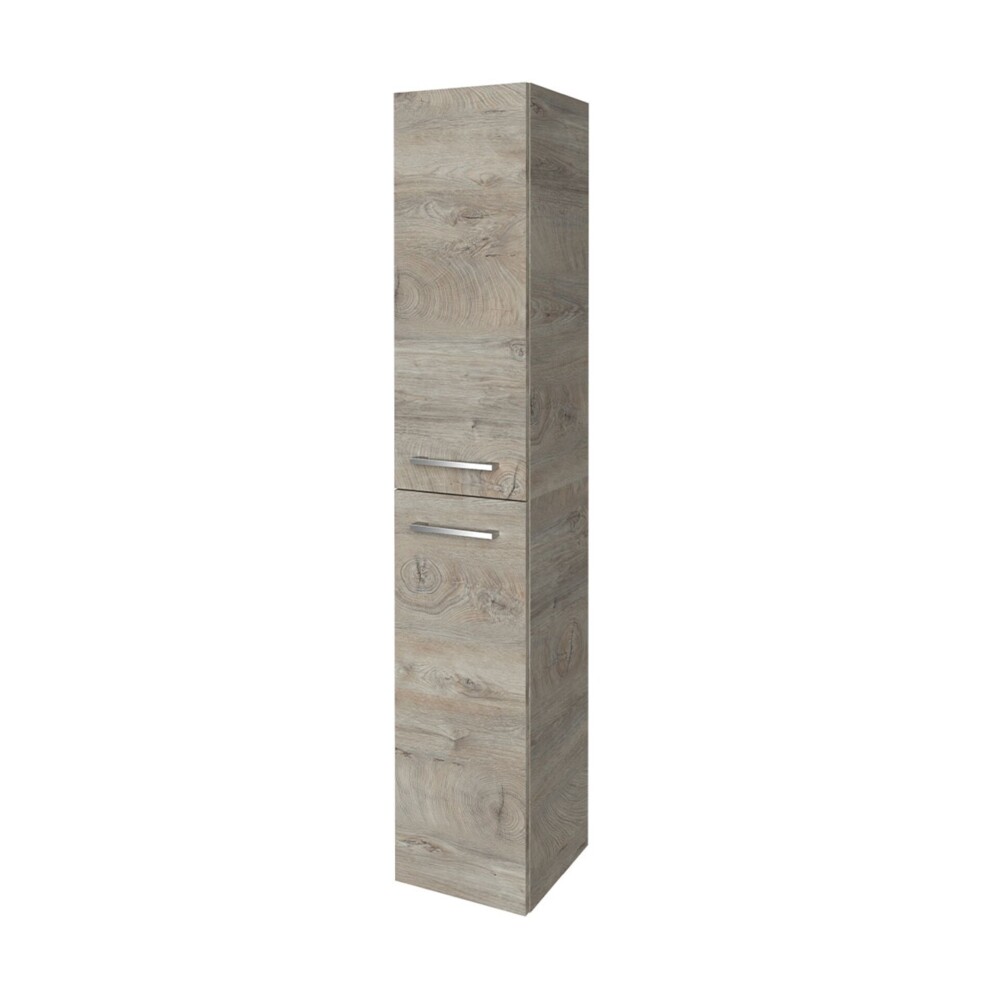 Fackelmann B.STYLE Hochschrank links, 30 cm breit, Grau Bild 1