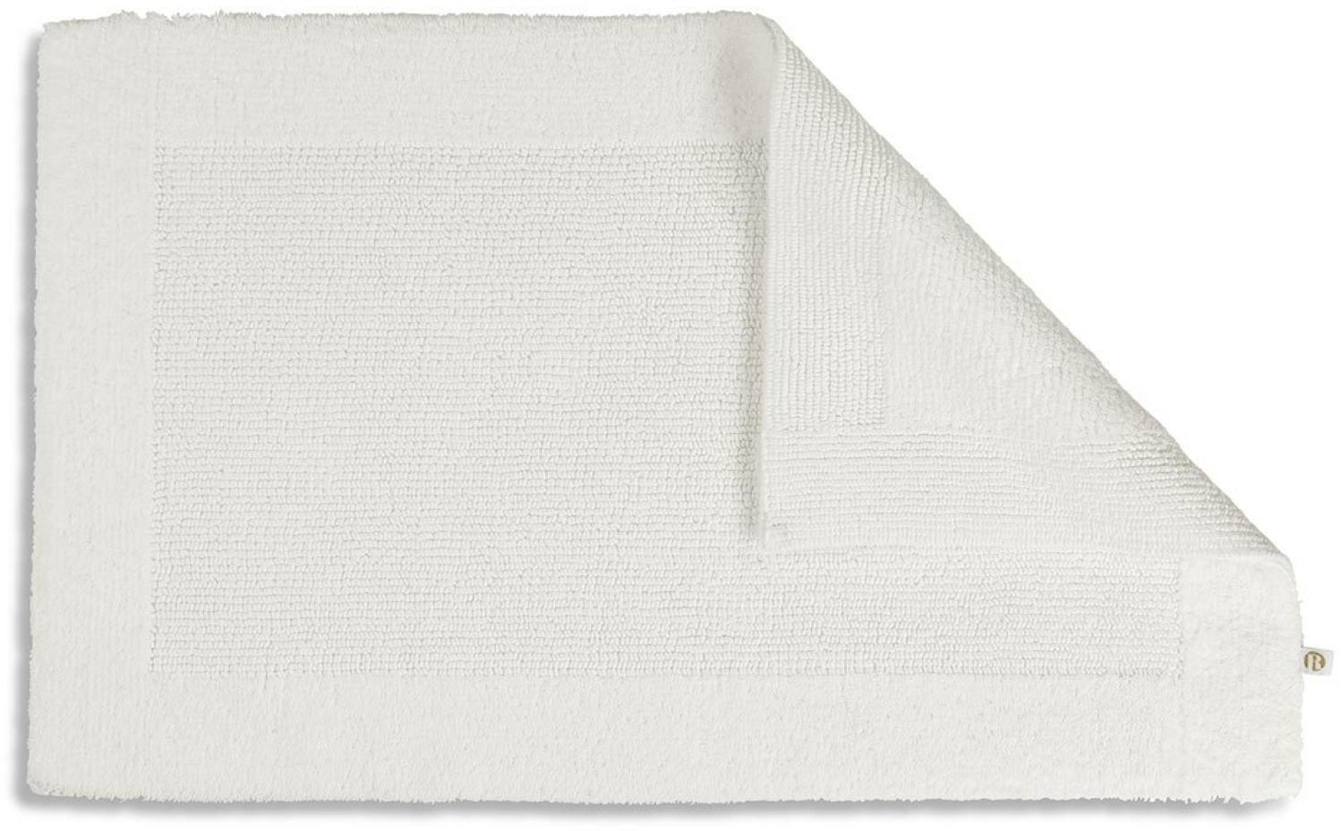 RHOMYhome Badematte Select|50x70 cm| weiss Bild 1