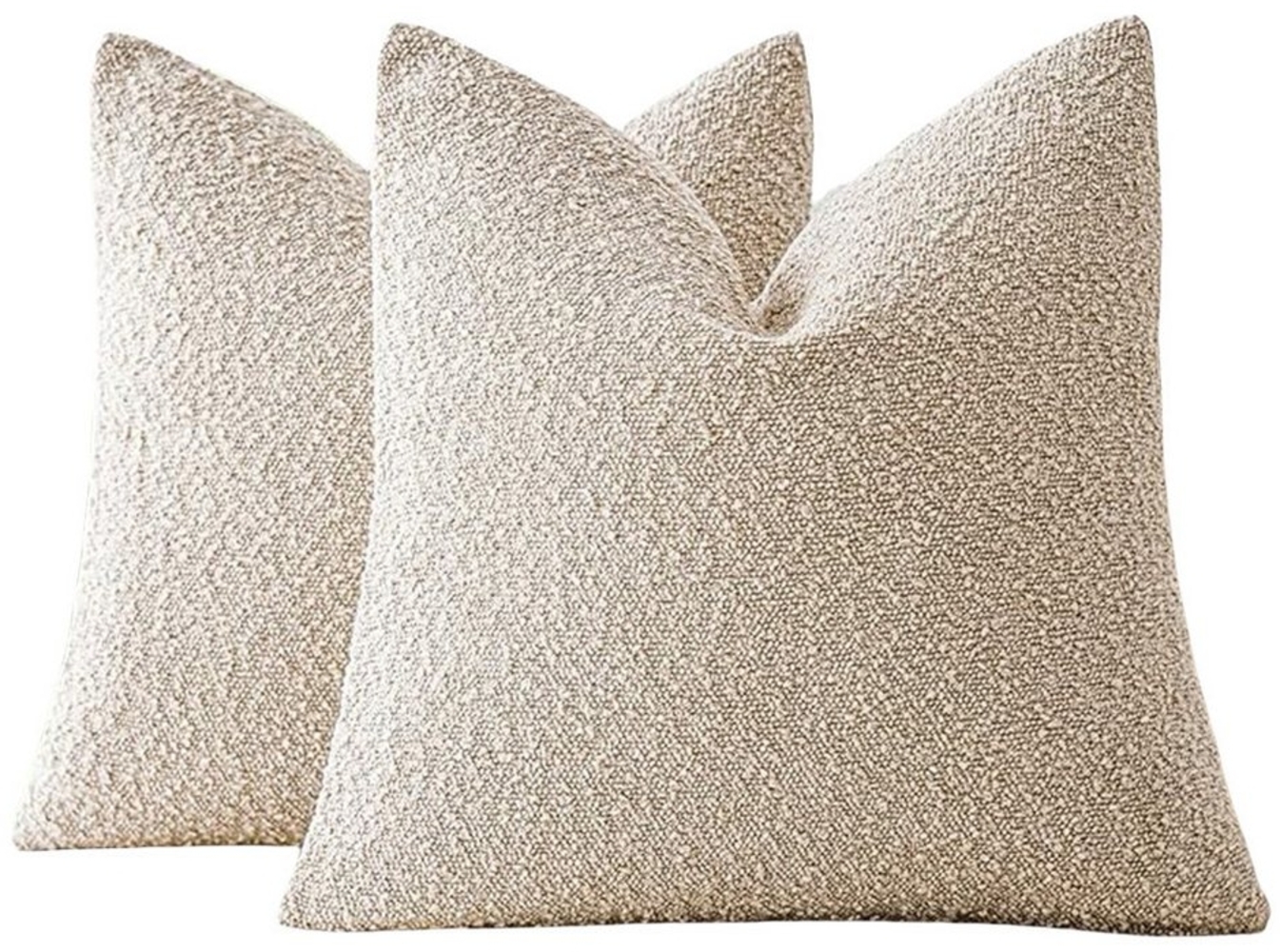 Kaket Kissenbezug 1/2er Set Kissenbezüge, 45×45 cm, Chenille Kissenhüllen Bild 1