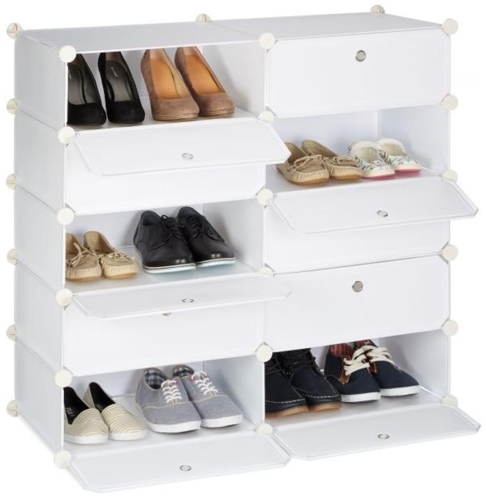 Schuhschrank mit 10 Fächern Bild 1