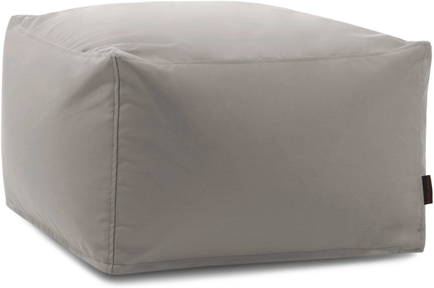 Sitzsack ‘Softbox‘, Bezugstoff - Colorin, 100% Olefin, White grey, 40x70x70 cm. Bild 1