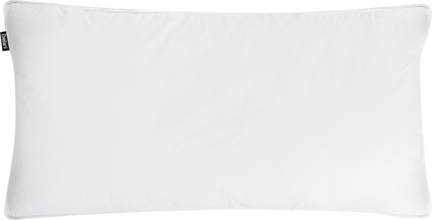 Kopfkissen FELDBERG Hoch Entenfederchen und daunen 40 x 80 cm Weiß Bild 1