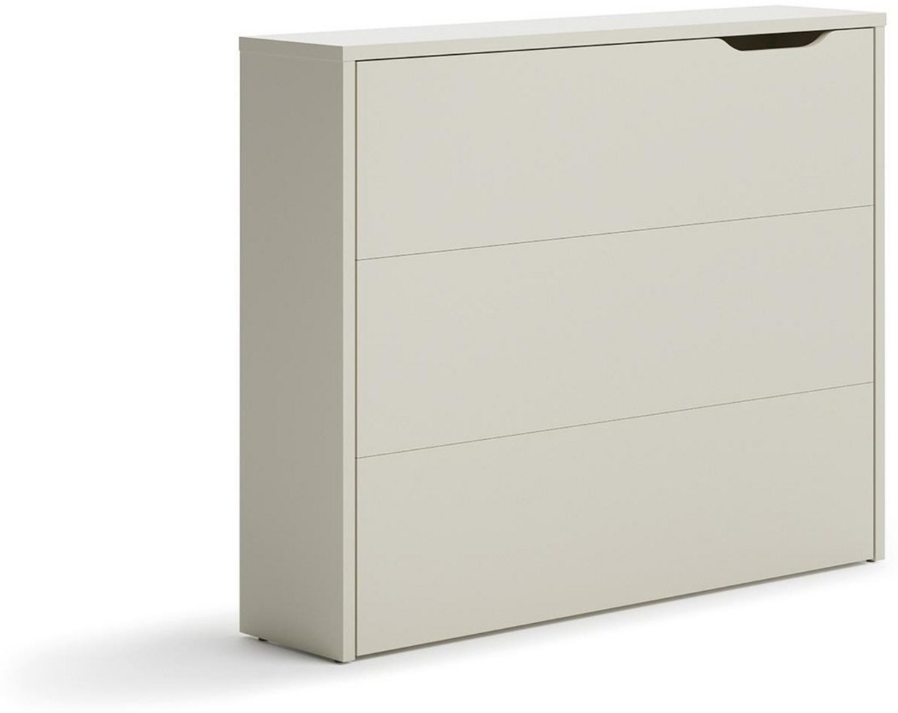 Compleo Schreibtisch WORK CONCEPT (interne Regale), Klappbarer, Praktisch, mit Rollen zum einfacheren Aufklappen ausgestattet Bild 1