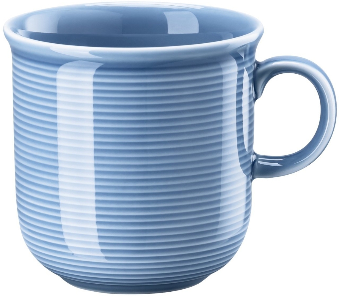 Becher mit Henkel Trend Colour Arctic Blue Thomas Porzellan Becher - Mikrowelle geeignet, Spülmaschinenfest Bild 1