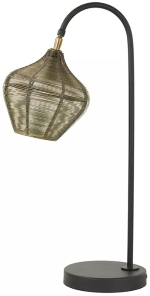 Tischleuchte ALVARO von Light & Living Lampe 27x20x61 cm Bronze-Schwarz Bild 1