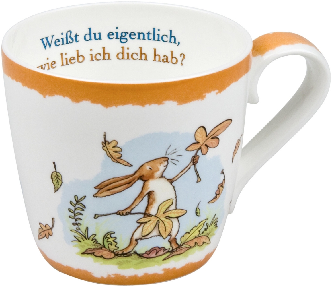 KÖNITZ 1120571533 Becher 450 ml 4 Jahreszeiten - HERBST, Bone China Bild 1