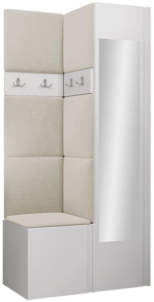 Garderoben-Set Monati XXV (Farbe: Weiß, Manila 02) Bild 1