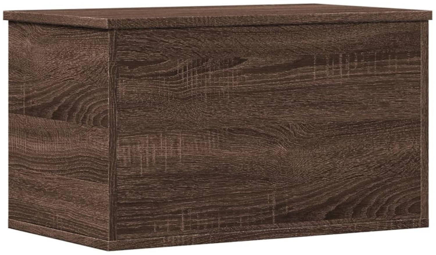 vidaXL Truhe Braun Eichen-Optik 60x35x35 cm Holzwerkstoff 840680 Bild 1