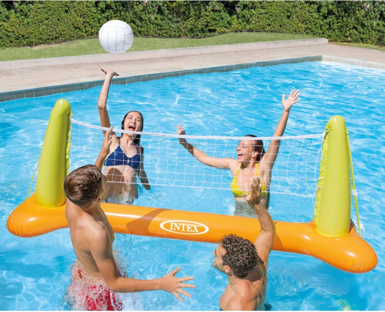 Intex Pool Volleyball-Set Aufblasbar 239x64x91 cm 3202934 Bild 1