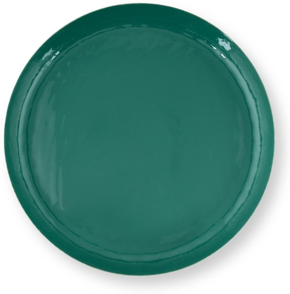 PIP STUDIO Tablett emailliert Dark Green 50 cm Bild 1