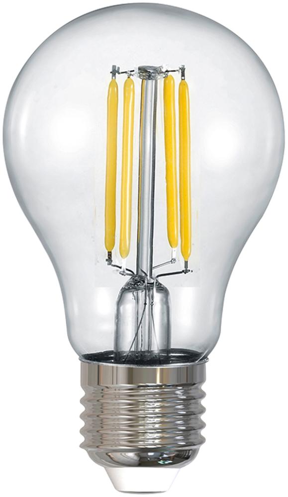 E27 Filament LED - 7 Watt, 806 Lumen, Ø6cm - warmweiß Lichtfarbe einstellbar Bild 1