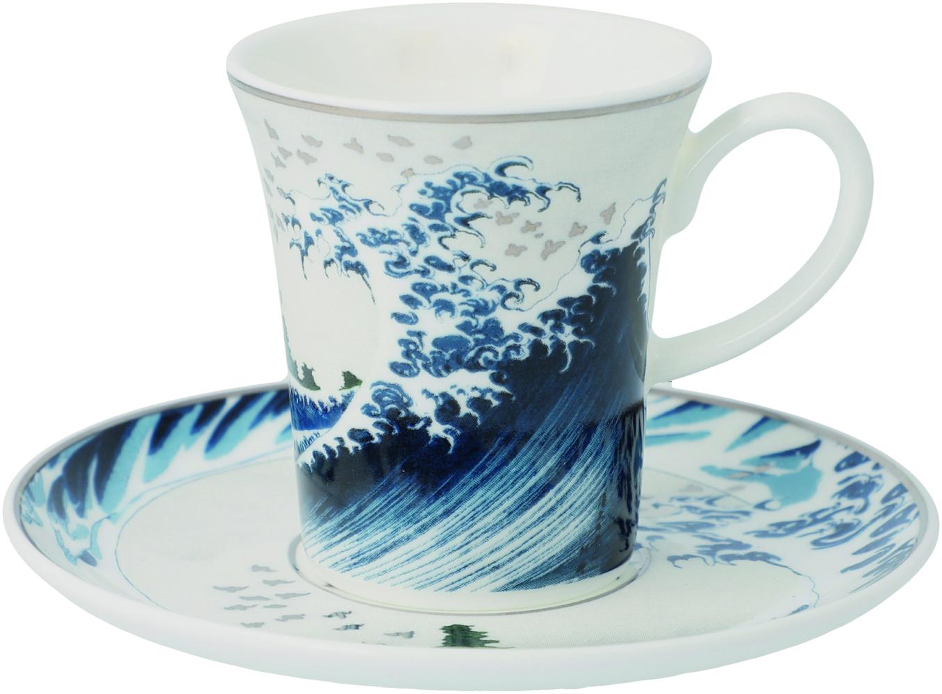 Goebel Artis Orbis Katsushika Hokusai Die Welle II - Espressotasse Neuheit 2020 67011811 Bild 1