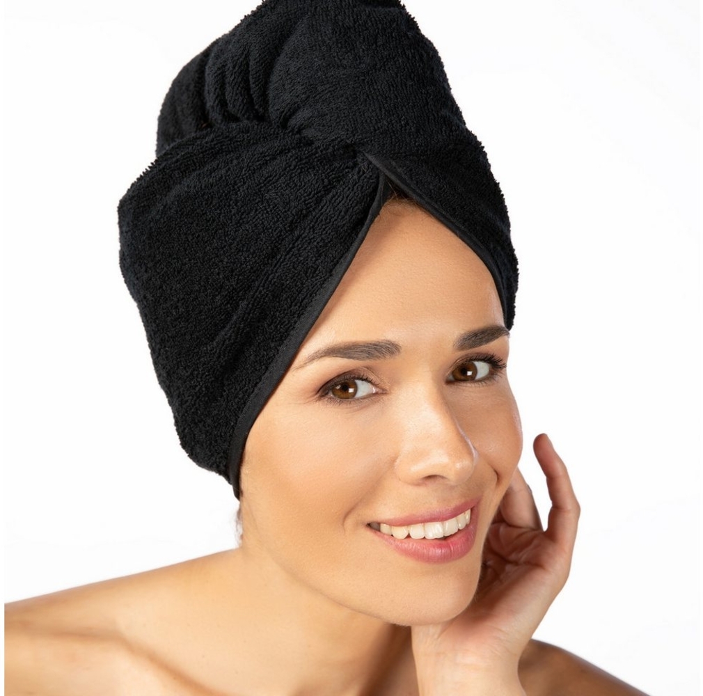 Möve Turban-Handtuch Basic Frottier, Frottier Bild 1