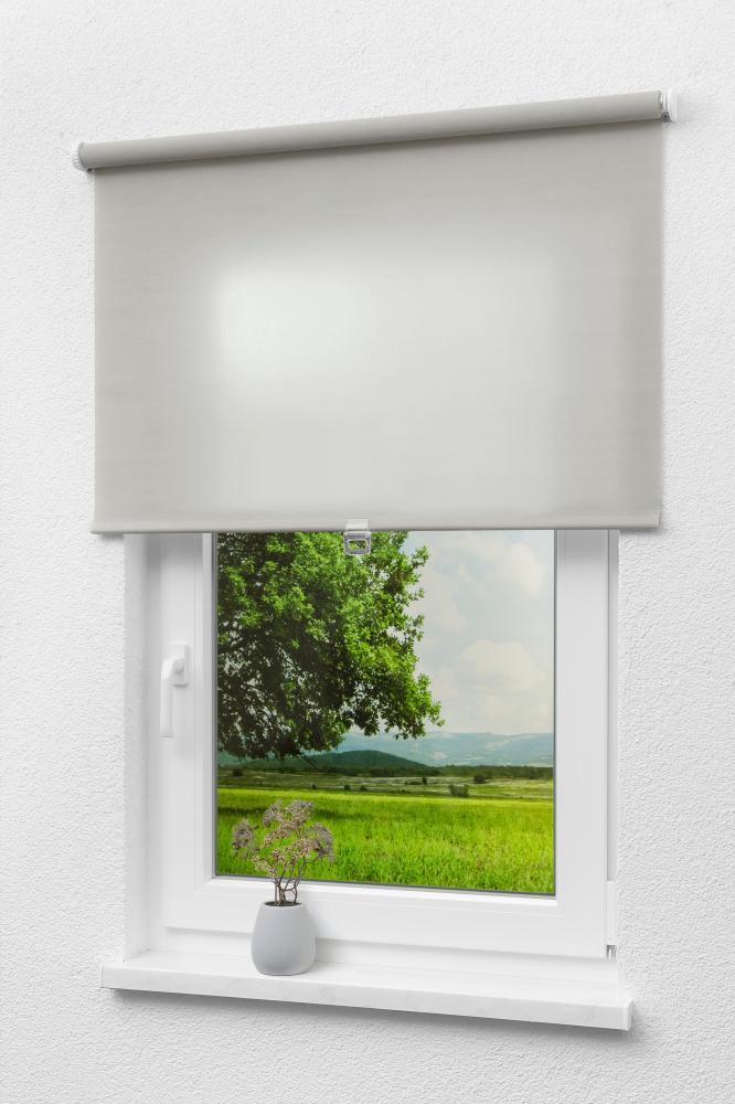 Lysel - Qualitätsspringrollo Tageslicht (B x H) 93cm x 190cm in grau Bild 1