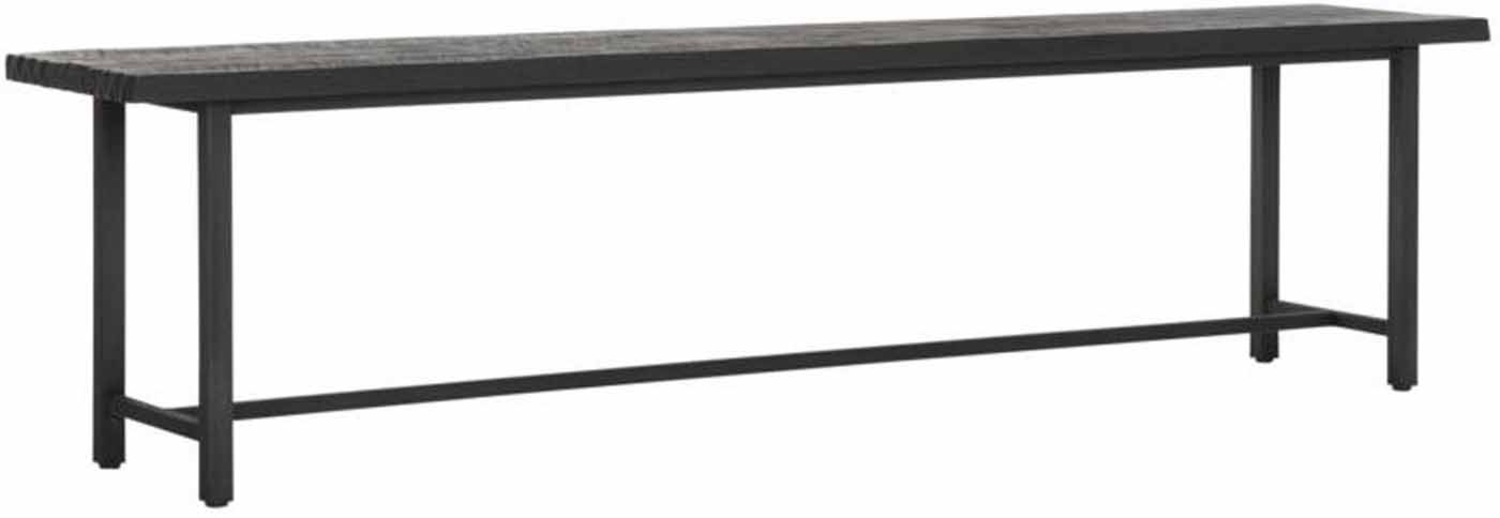 Sitzbank Beam, 190 cm Schwarz Bild 1