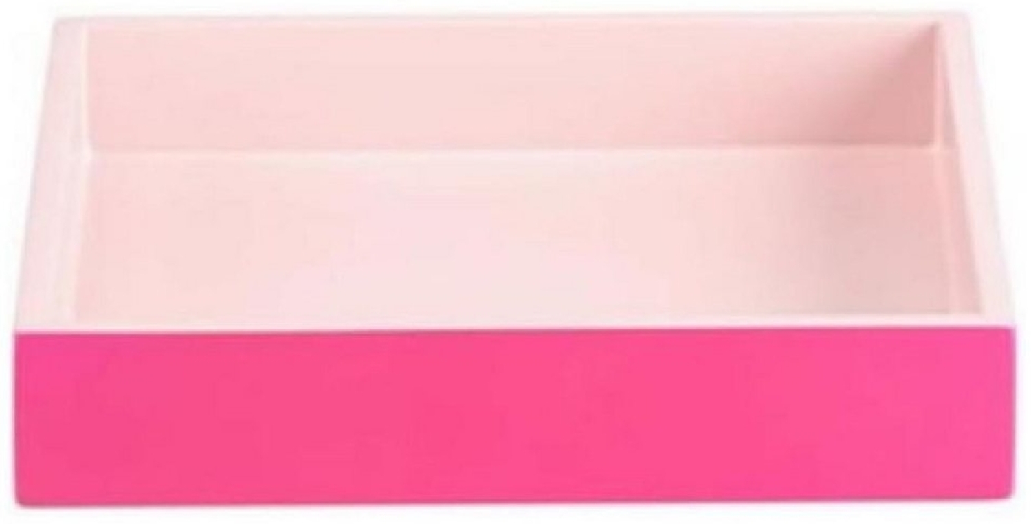 Giftcompany Tablett Tablett Spa Shiny Pink Matt Rosa (19x19cm) Bild 1