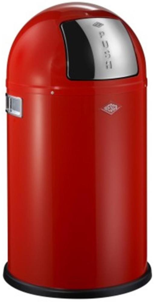 Wesco 'Pushboy Junior' Abfalleimer, Rot, 22 L Bild 1