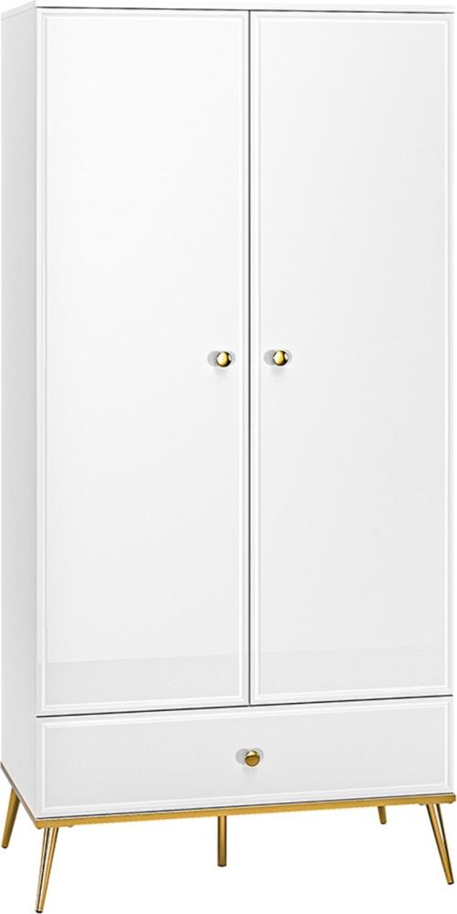 Küchenschrank Hängeschrank 90cm Korpus- & lackierte Frontfarbe wählbar (RI-W4B/90-AV) Bild 1