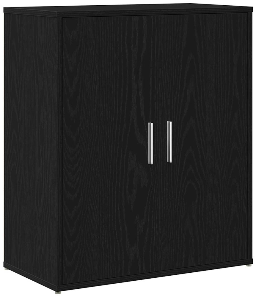 vidaXL Sideboard Schwarze Eiche 60x31x70 cm Holzwerkstoff 869143 Bild 1