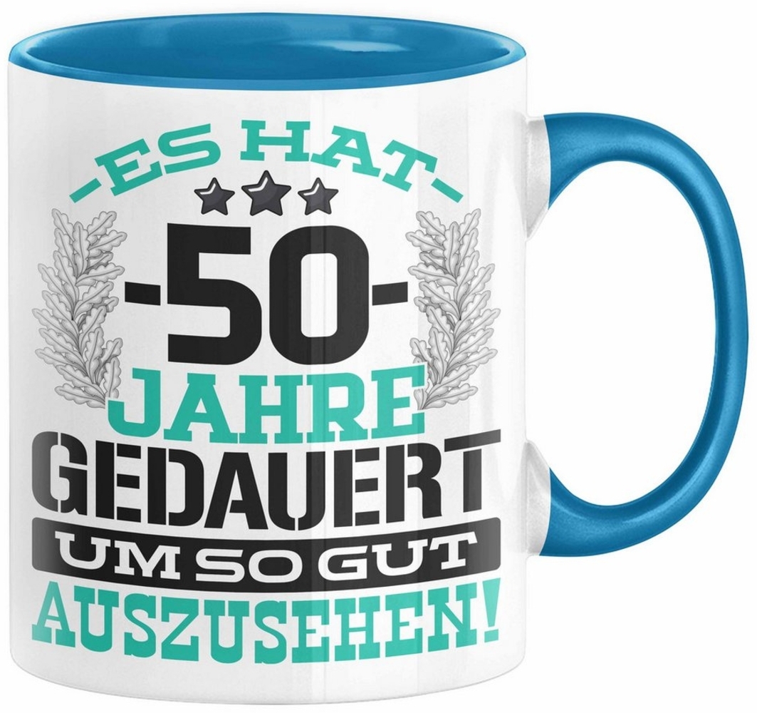 Trendation Tasse 50. Geburtstag Lustig Geschenk Männer Frauen Geschenkidee zum 50er Man Bild 1