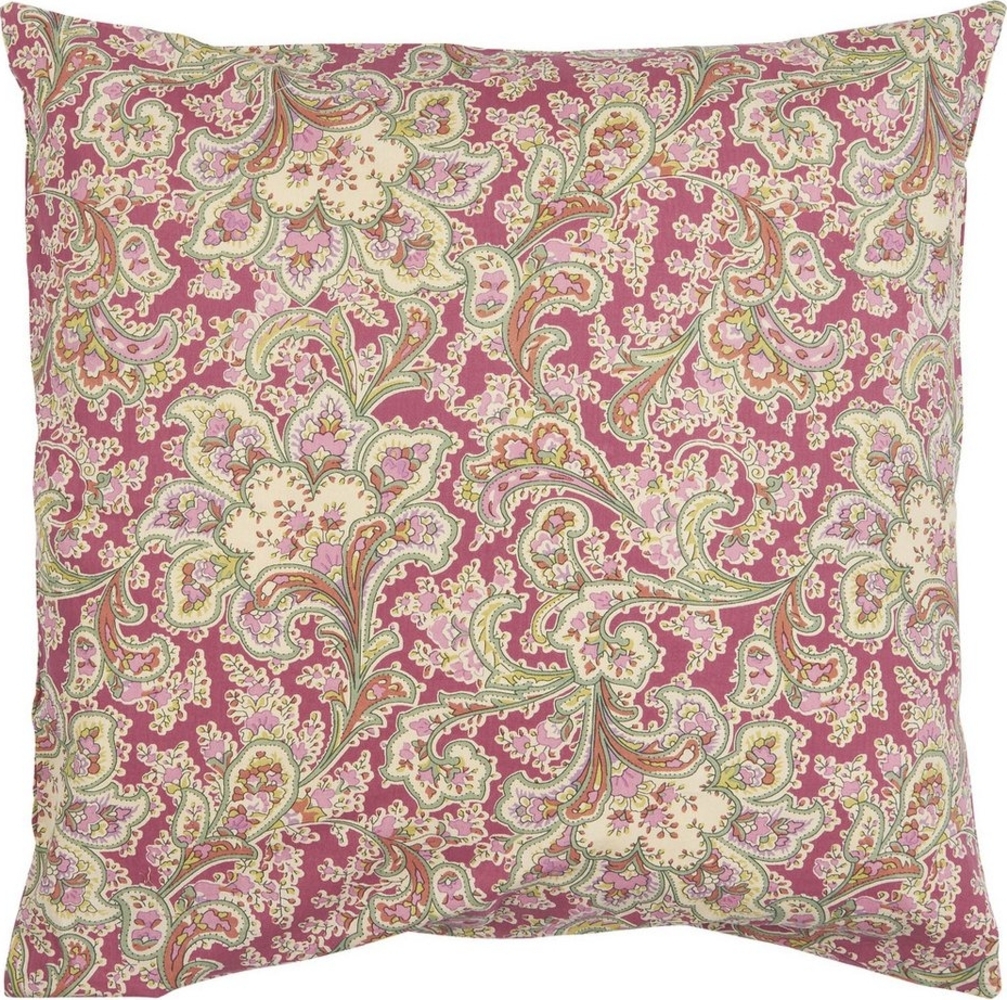 Ib Laursen - Kissenbezug Kissenhülle 50x50cm Himbeer Paisleymuster 19100-65 Bild 1