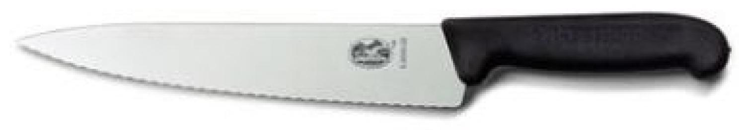 Kochmesser Classic Victorinox Fibrox Klinge 19 cm Wellenschneider 6 Stück/Krt Bild 1