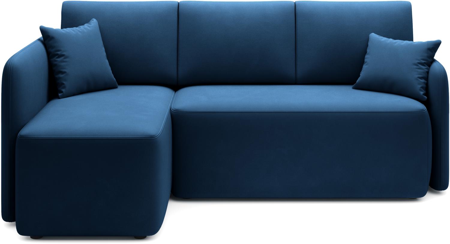 Hadson, Ecksofa, Eckcouch, Blau Bild 1