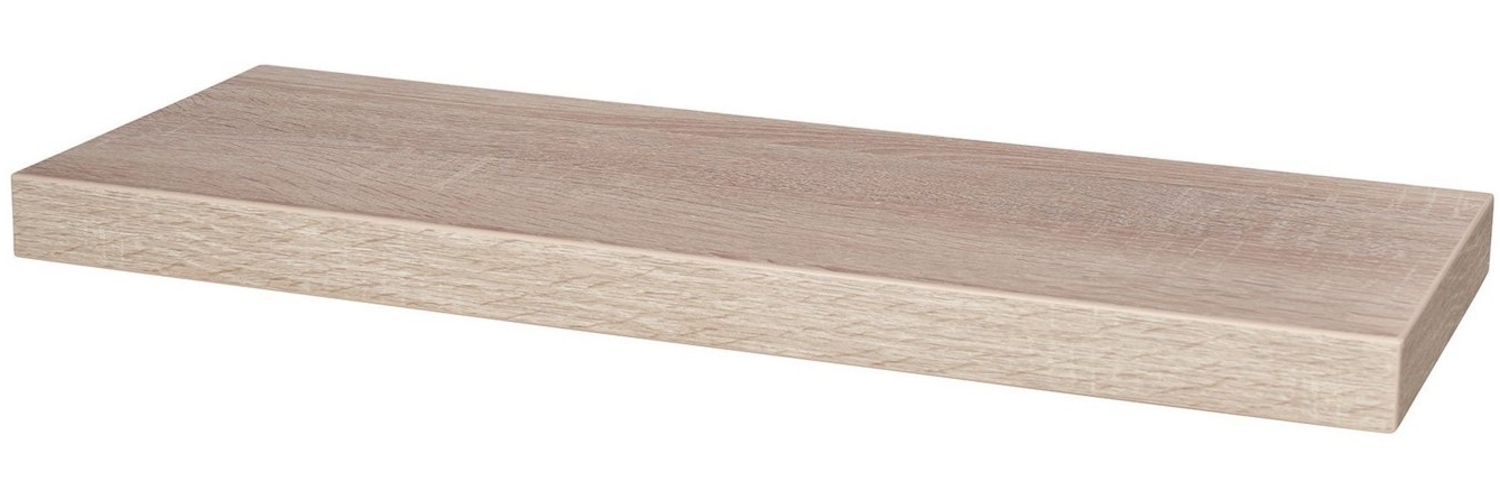 Levandeo® Wandregal, Wandboard Bobby 60cm Sonoma Eiche Wandregal Regal Board Bord Bild 1