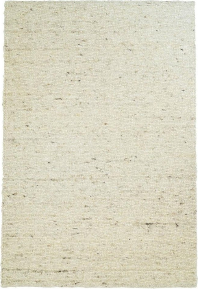 TaraCarpet Wollteppich TaraCarpet Alpen, rechteckig, Höhe: 10 mm, Handwebteppich Schurwolle beige Wohnzimmer Schlafzimmer 200x240 cm Bild 1