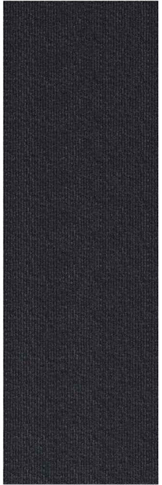 vidaXL Teppichläufer Anthrazit 80 x 250 cm Stoff 42011423 Bild 1