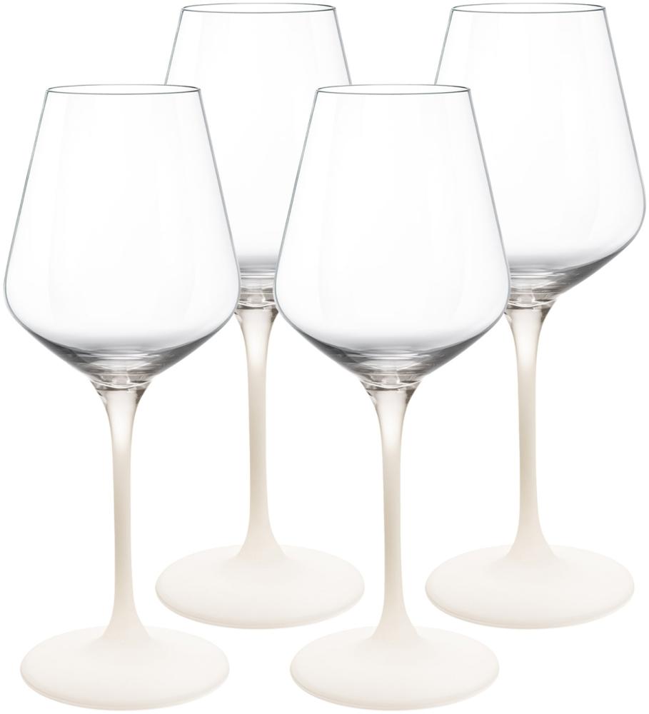 Villeroy & Boch Manufacture Rock Blanc Weißweinkelch 380 ml 4er Set Bild 1