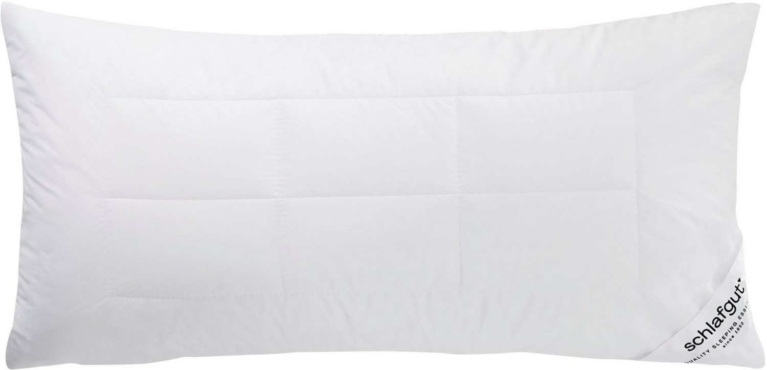 Schlafgut Kunstfaserkopfkissen Premium Kissen, Klimaregulierung durch Hollofil® Allerban®-Füllfasern Bild 1