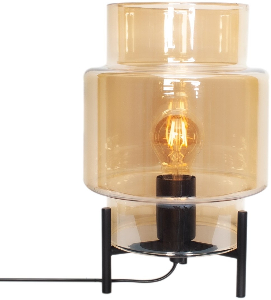 By Rydéns 4002330-5503 Tischeuchte Ebbot 1-flammig amber E27 29cm Bild 1