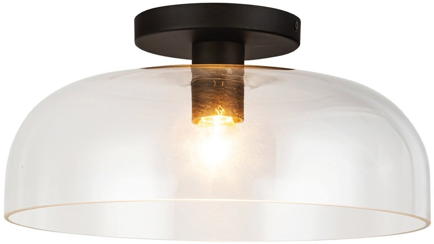 Elstead Lighting Sylvia Deckenleuchte 1-flammig Schwarz Bild 1