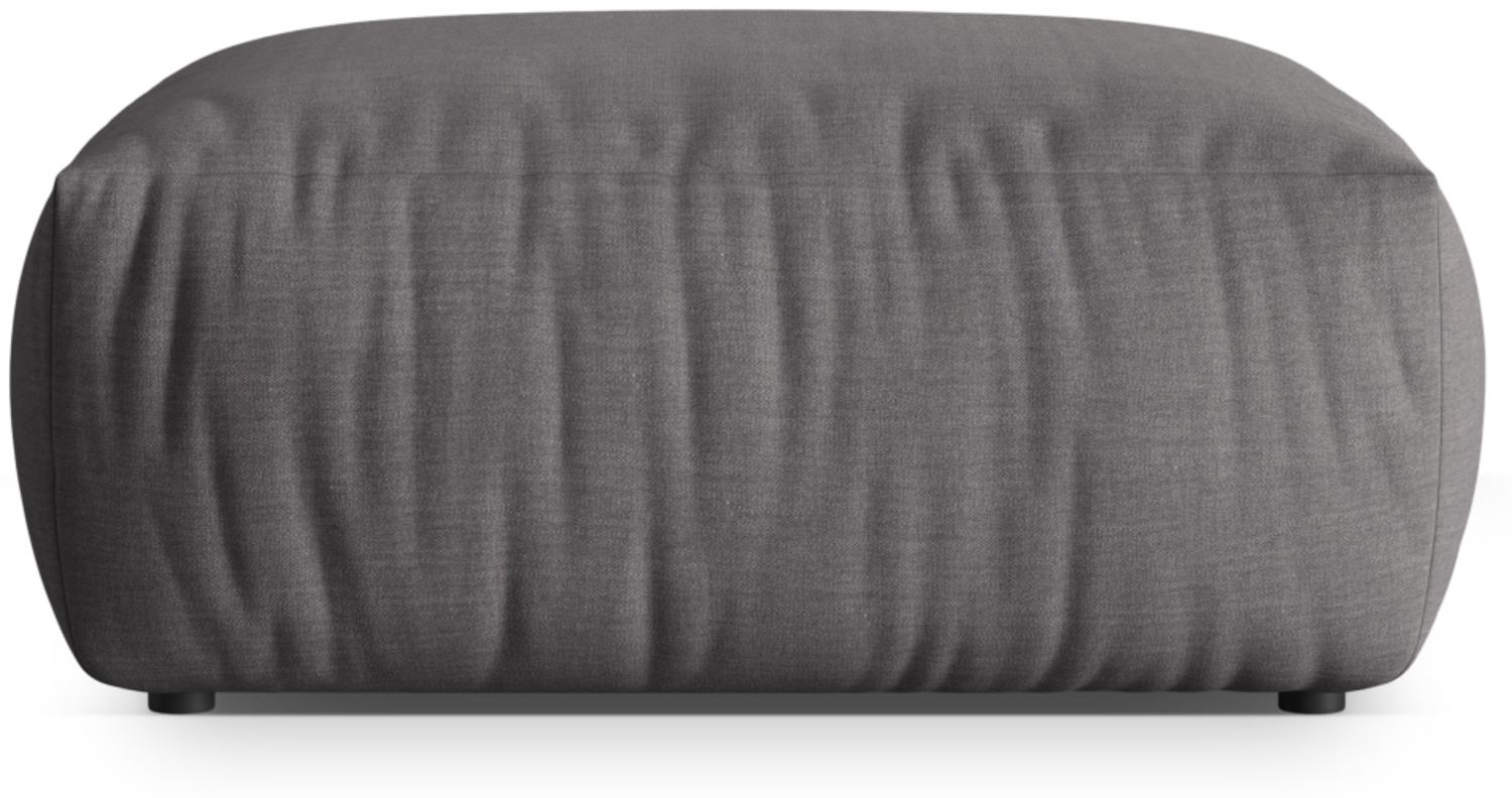 Micadoni Hocker Chris 1-Sitzer Strukturierter Stoff Sand Bild 1